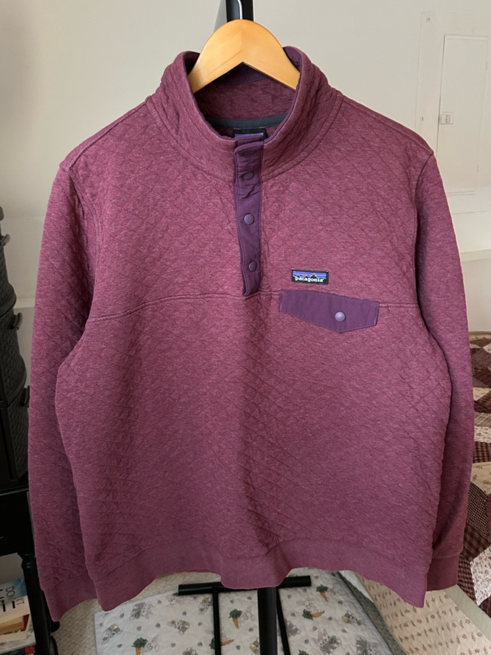 Patagonia Organic Cotton Quilt Snap-T Pullover XL